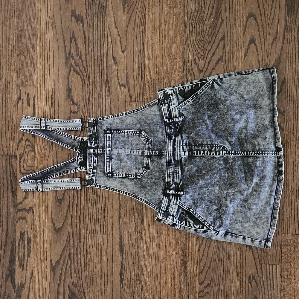 Denim Overall Dress